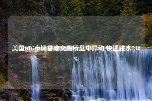 美国OTC市场香港交易所盘中异动 快速跳水7.18%