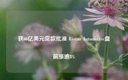 获66亿美元贷款批准 Rivian Automotive盘前涨逾8%