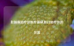 肛肠病治疗仪医疗器械,肛门治疗仪的仪器