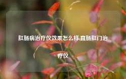 肛肠病治疗仪效果怎么样,直肠肛门治疗仪