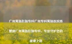 广州胃肠肛肠专科广州专科胃肠医院陈慧娴广州胃肠肛肠专科，专业守护您的健康之路