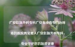 广安肛肠外科专科广安有没有专门治痔疮的医院再见爱人广安肛肠外科专科，专业守护您的肠道健康