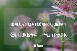 沧州天元肛肠专科沧州市天元医药k80沧州天元肛肠专科——专业守护您的肠道健康-第1张图片-福州肛肠医院