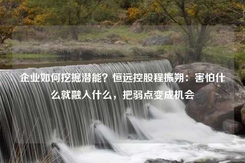 企业如何挖掘潜能？恒远控股程振朔：害怕什么就融入什么，把弱点变成机会