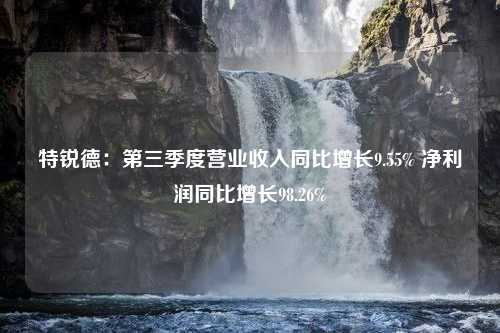 特锐德：第三季度营业收入同比增长9.55% 净利润同比增长98.26%