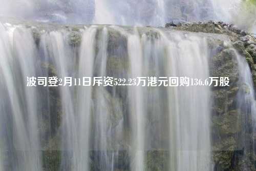 波司登2月11日斥资522.23万港元回购136.6万股